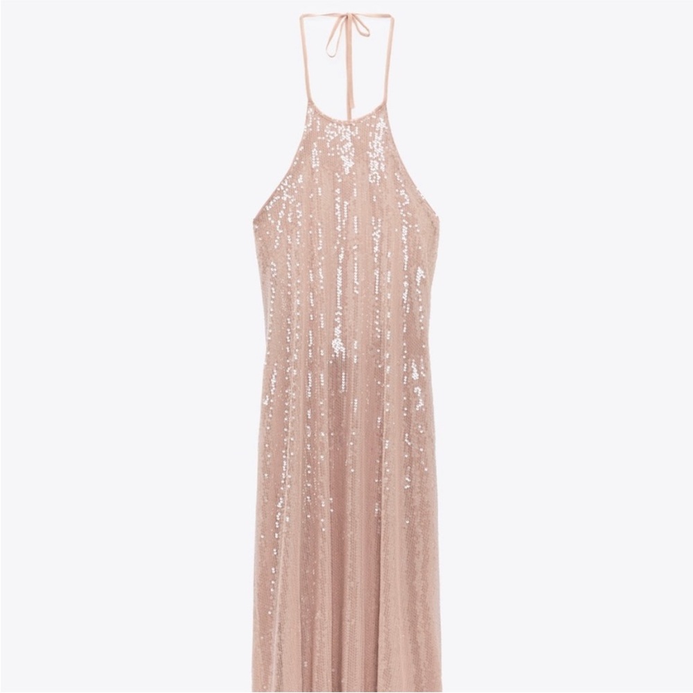 Zara limited edition celeb style sequin dress you cannot miss - Picture 2 of 5